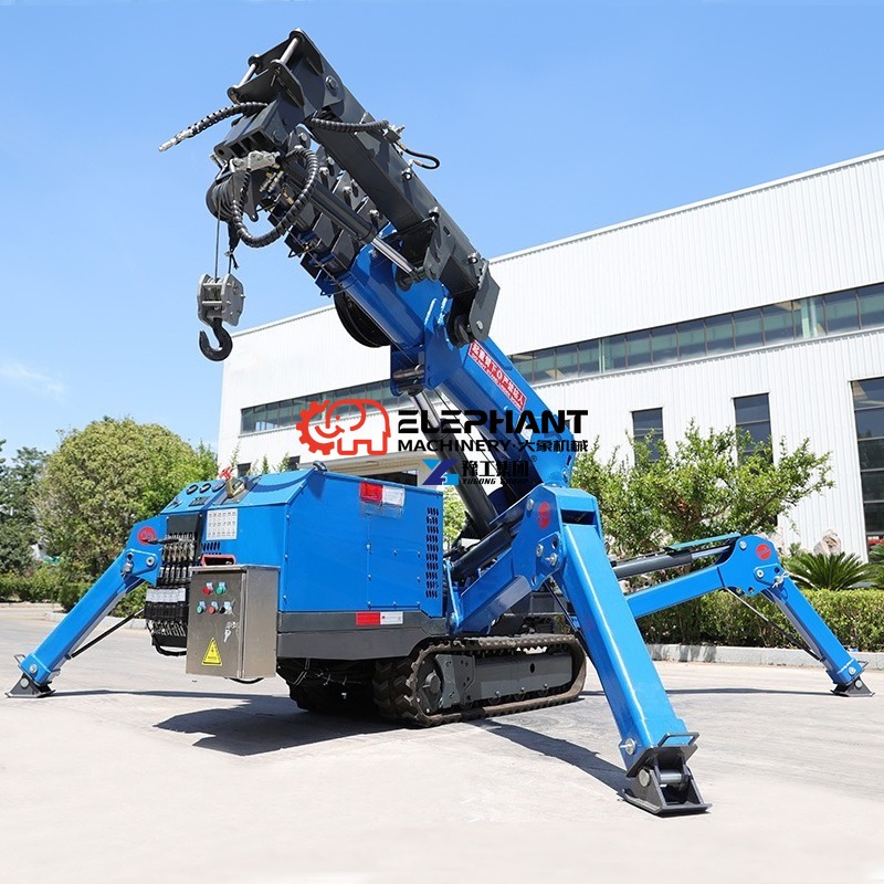 Compact Crawler Boom Lift - Hydraulic 3 Ton Knuckle Boom Mini