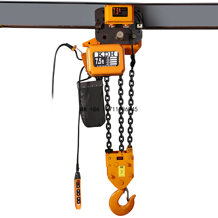 Electric Chain Hoist - 7.5 Tons Heavy Duty Electric Chain