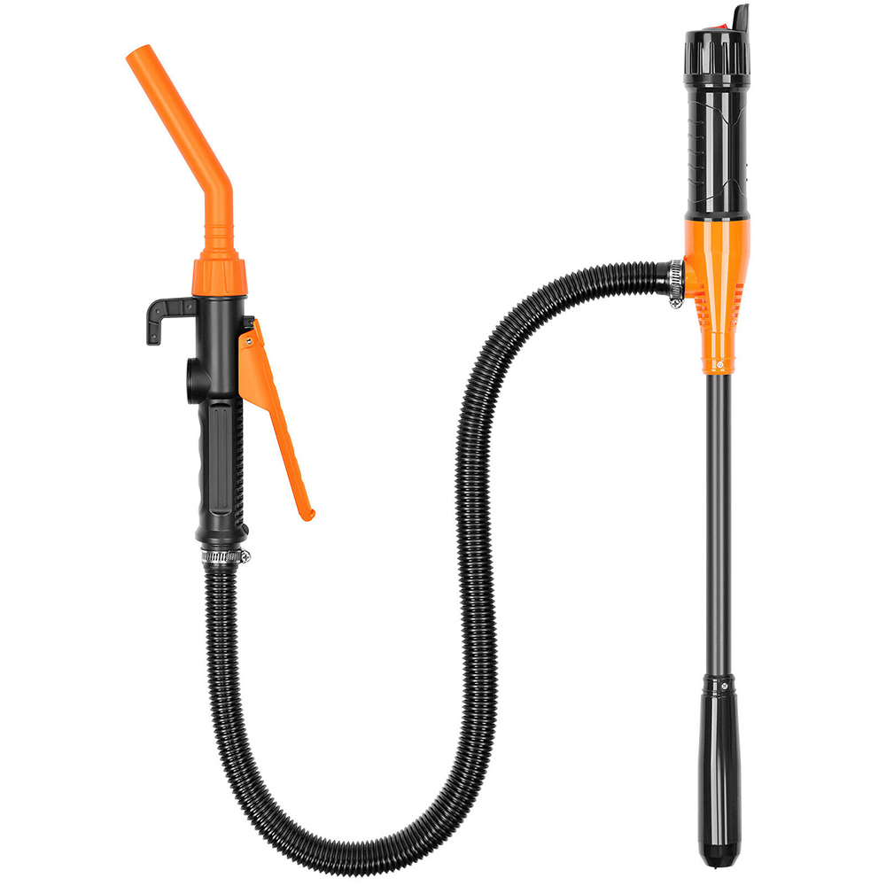 Diesel Water Pump - Portable Electric Liquid Transfer Pump Orange