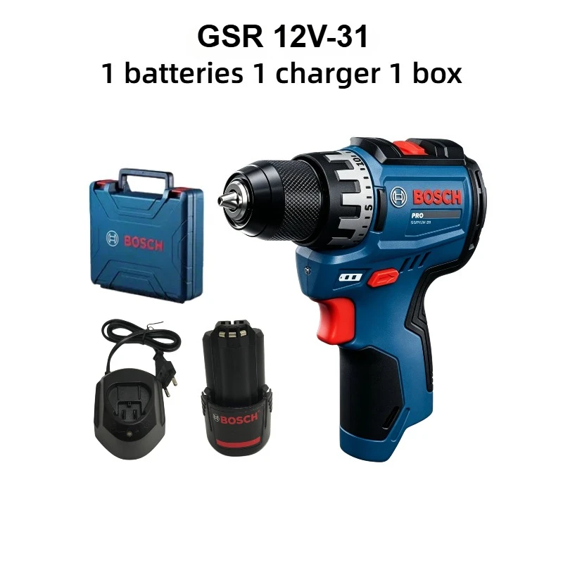 Bosch Professional GSR 12V-31  - đánh giá và giá Tools Heavy Equipment