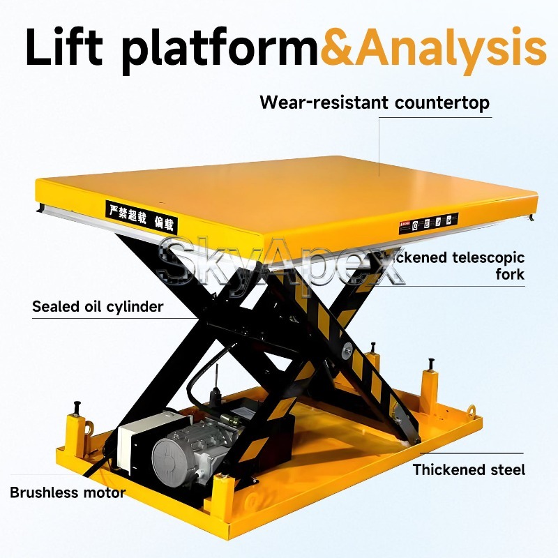 Heavy Duty Fixed Scissor Lift  - đánh giá và giá Heavy Equipment Lifting