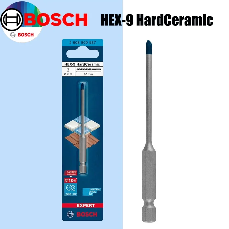 BOSCH Hex-9 Hard Ceramic Drill - đánh giá và giá Tools Heavy Equipment