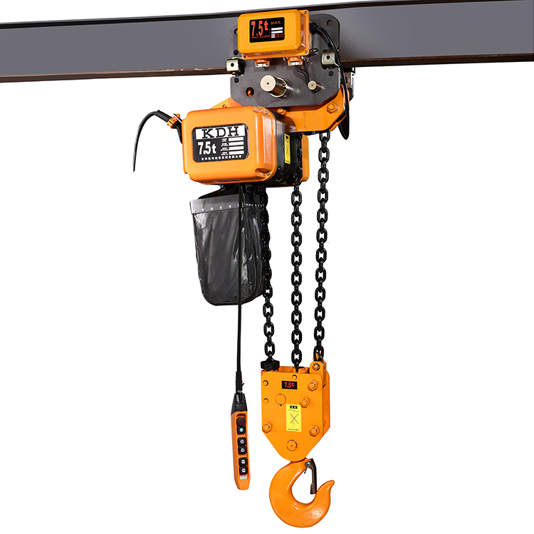 7.5 Tons Heavy Duty Electric C - đánh giá và giá Electric Chain Hoist