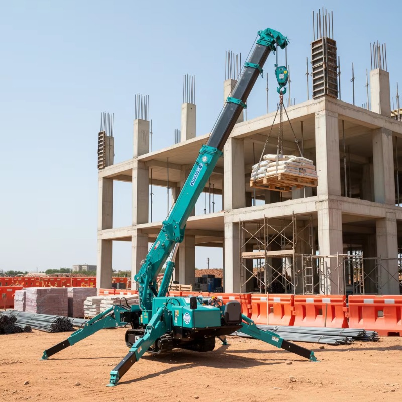 Spider Cranes Mini Crawler Cra - đánh giá và giá Compact Crawler Boom Lift