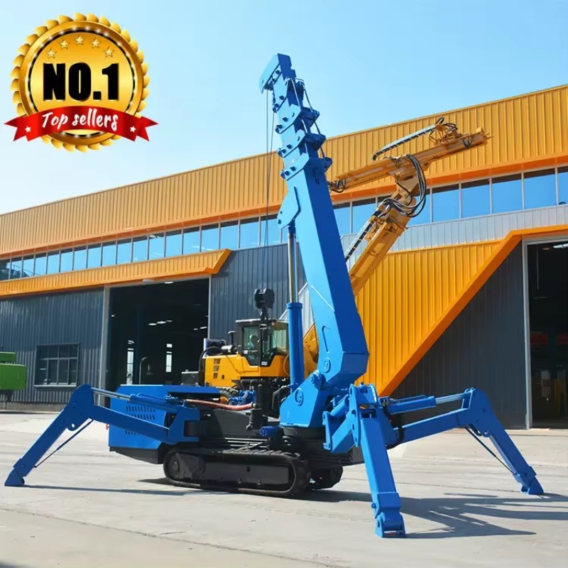 8T Hydraulic Spider Crane Heav - đánh giá và giá Heavy Equipment Lifting