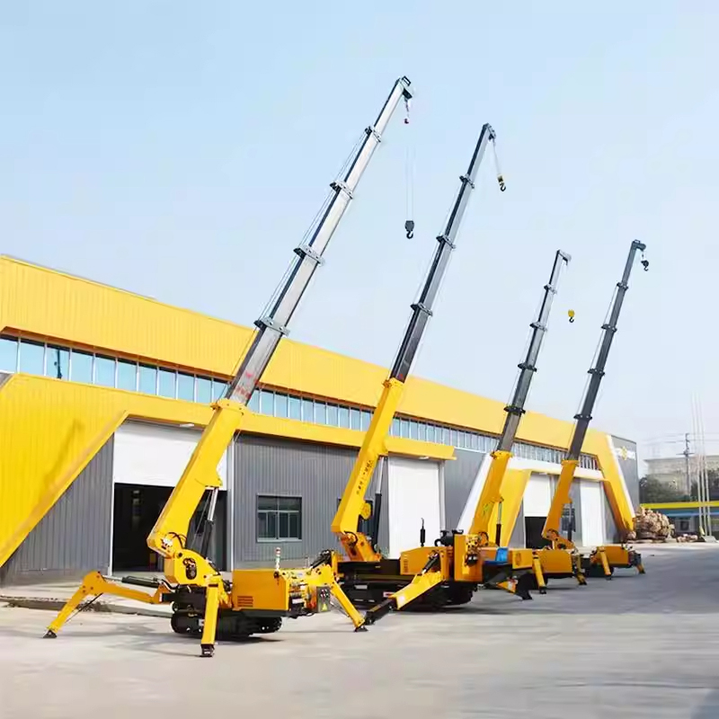 Crawler Spider Crane Compact H - đánh giá và giá Compact Crawler Boom Lift