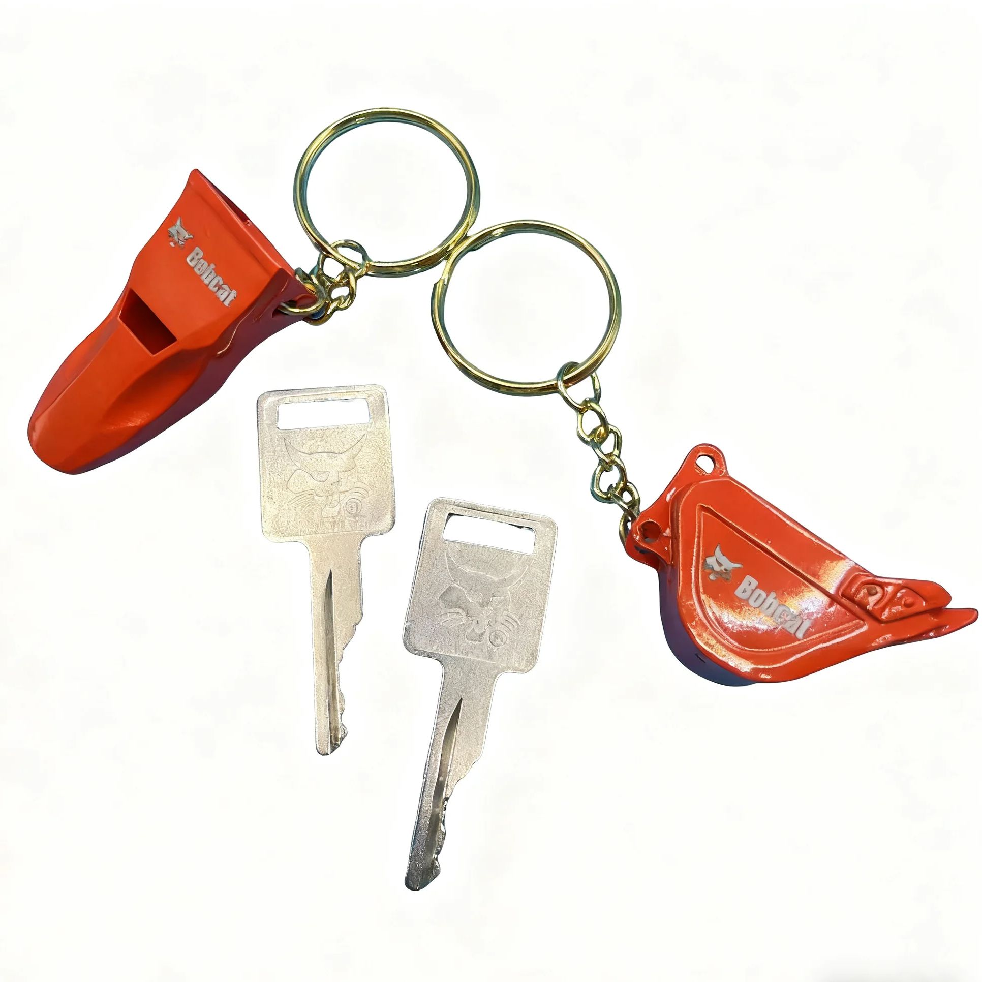 2pcs D250 Ignition Keys 669324 - đánh giá và giá Heavy Equipment Keychain